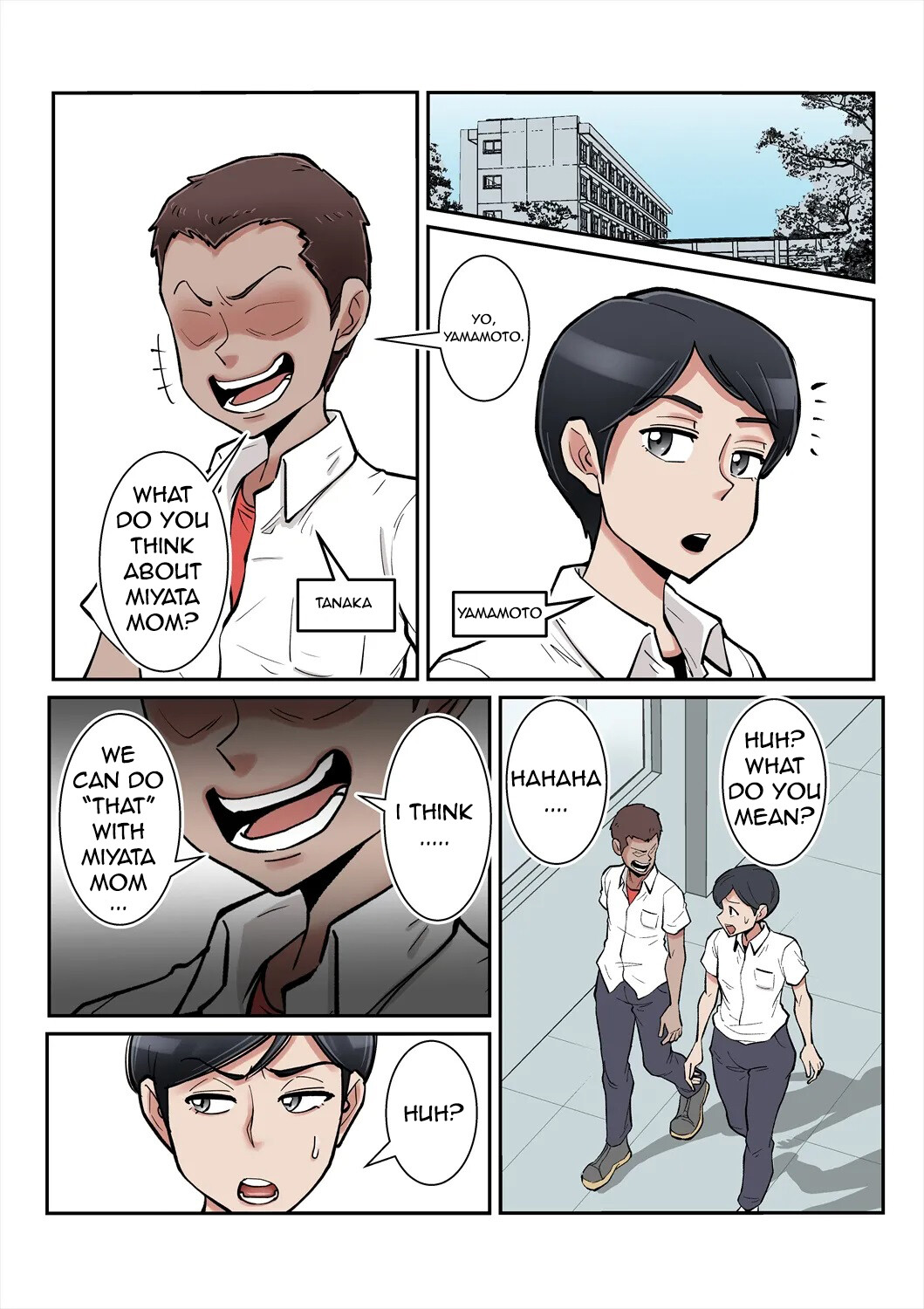 Hentai Manga Comic-I Want to Have Sex With Miyata Mother Too!!-Read-2